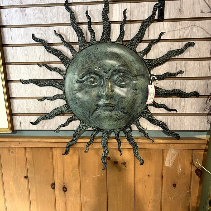 Metal Hanging Sun