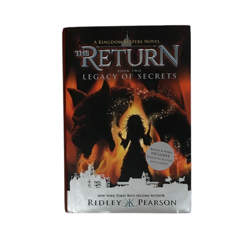 Kingdom Keepers Return #2, Book; Legacy Of Secrets

Located at Pipsqueak Resale Boutique inside the Vancouver Mall or online at:

#resalerocks #pipsqueakresale #vancouverwa #portland #reusereducerecycle #fashiononabudget #chooseused #consignment #savemoney #shoplocal #weship #keepusopen #shoplocalonline #resale #resaleboutique #mommyandme #minime #fashion #reseller                                                                                                                                      All items are photographed prior to being steamed. Cross posted, items are located at #PipsqueakResaleBoutique, payments accepted: cash, paypal & credit cards. Any flaws will be described in the comments. More pictures available with link above. Local pick up available at the #VancouverMall, tax will be added (not included in price), shipping available (not included in price, *Clothing, shoes, books & DVDs for $6.99; please contact regarding shipment of toys or other larger items), item can be placed on hold with communication, message with any questions. Join Pipsqueak Resale - Online to see all the new items! Follow us on IG @pipsqueakresale & Thanks for looking! Due to the nature of consignment, any known flaws will be described; ALL SHIPPED SALES ARE FINAL. All items are currently located inside Pipsqueak Resale Boutique as a store front items purchased on location before items are prepared for shipment will be refunded.