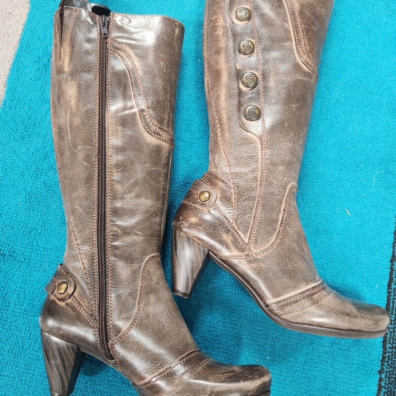 Spiral  Boots Made In Spa