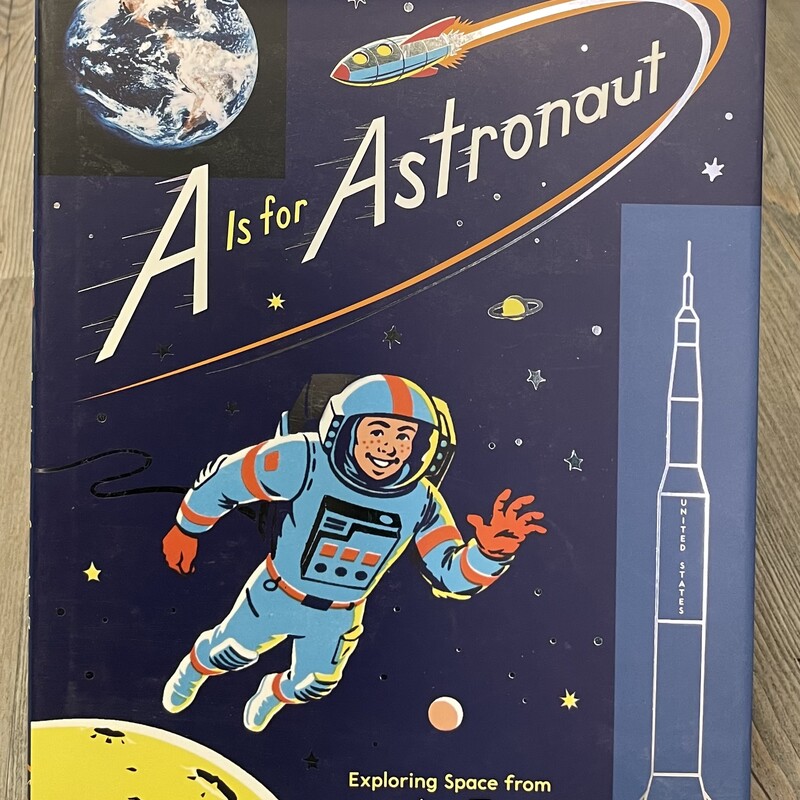 A Is For Astronaut, Multi, Size: Hardcover