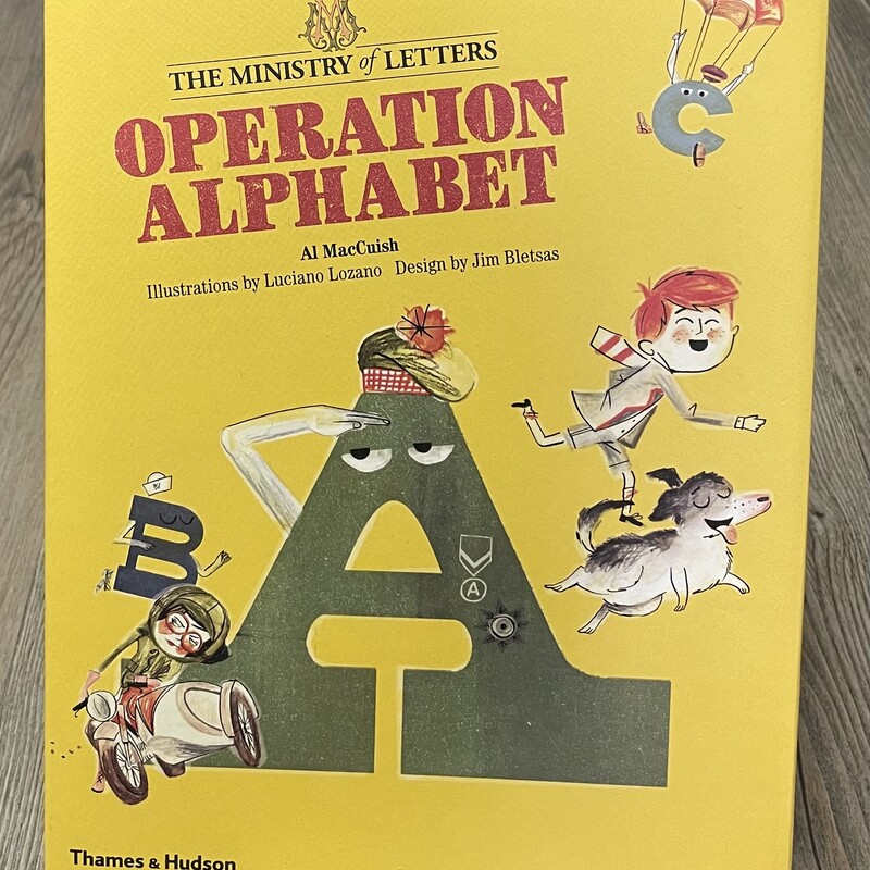 Operation Alphabet, Yellow, Size: Hardcover