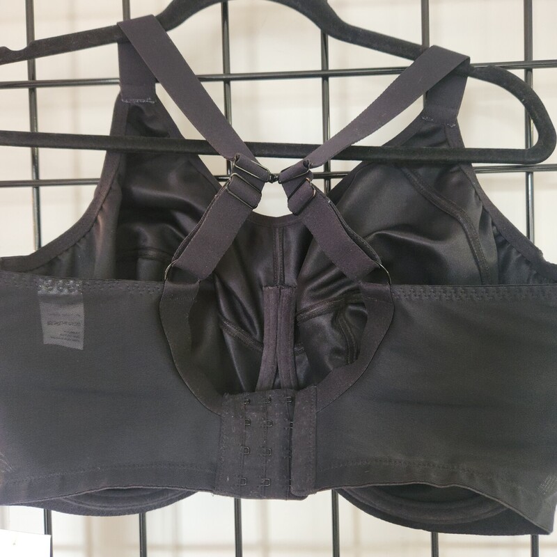 Elomi, Black, Size: 38K
BRAND NEW
Underwire, 4-Clasp