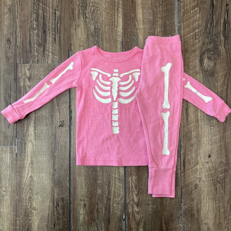 OshKosh Pink Skeleton PJ