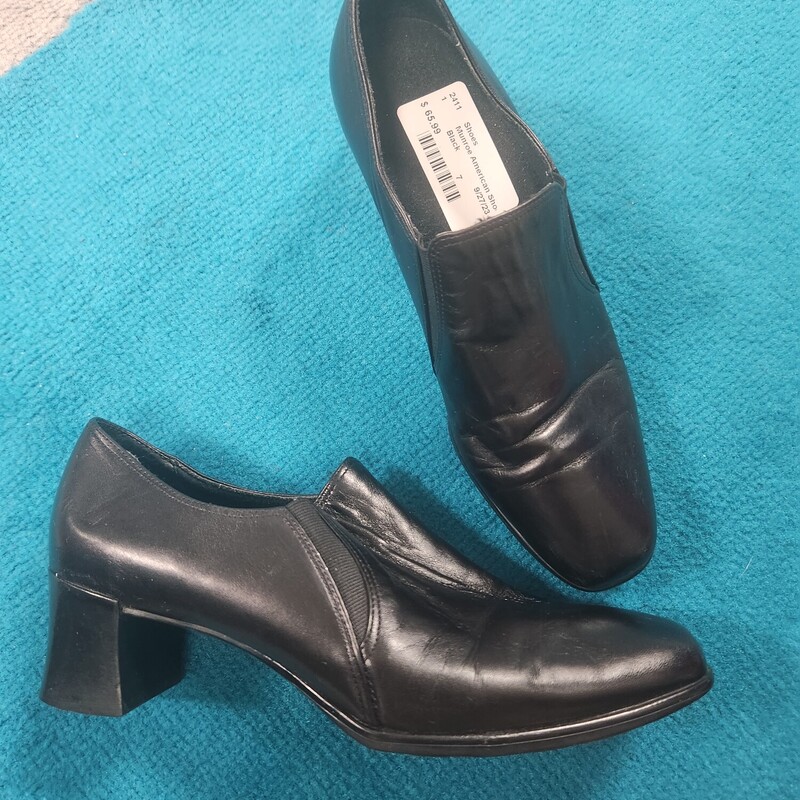 Munroe American Shoes, Black, Size: 7