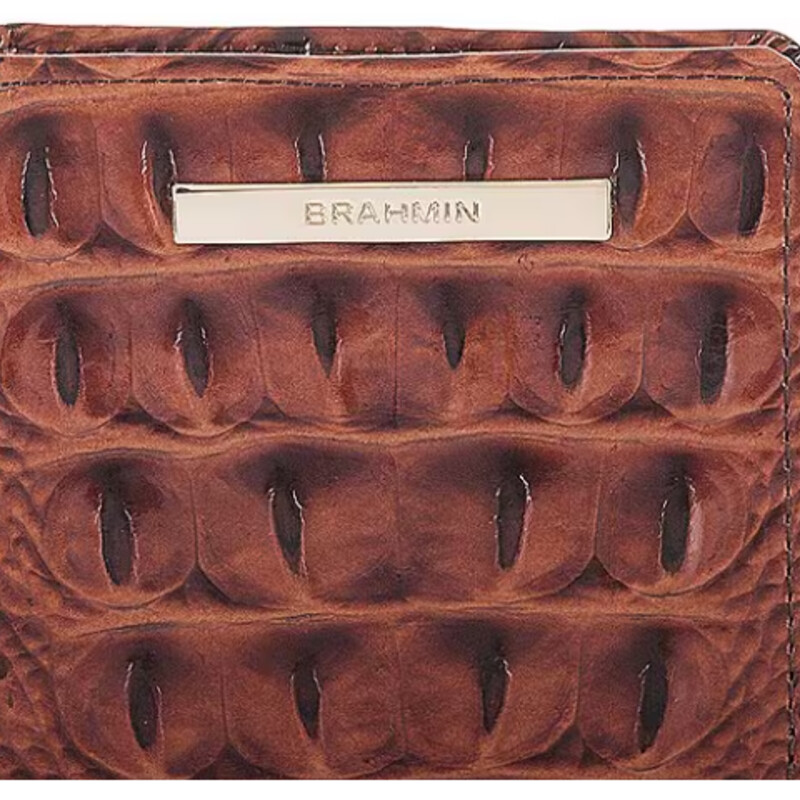 Brahmin Jane Melbourne Wallet
Brown Leather with Snap Closure
Size: 4x4
NEW WITH TAGS