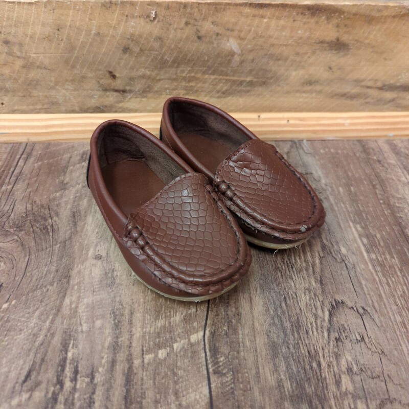 Rubber Sole Tot Loafer, Brown, Size: Shoes 5