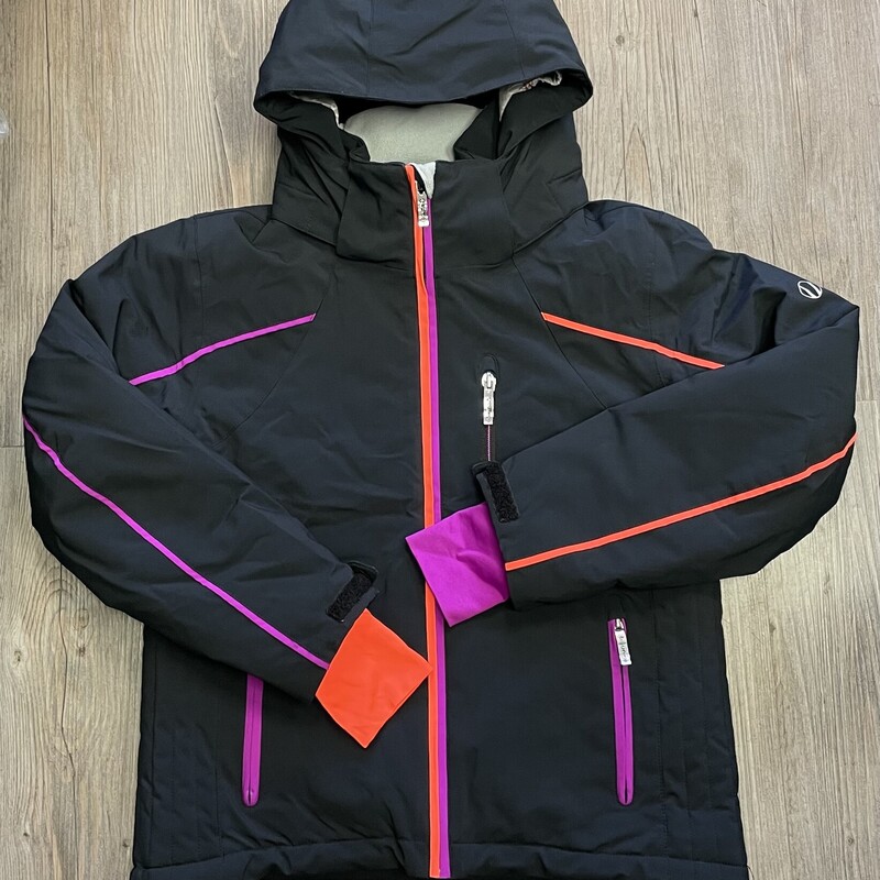 Sunice Climaloft Ski Jack, Black, Size: 8Y