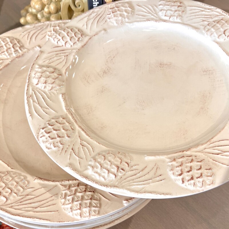 HOME Pinecone Dinner Plates
Size: 8 Pcs