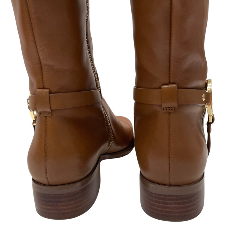 Michael Kors Fulton Harnes Leather Boots
Tan
Size: 8
Retails:$295