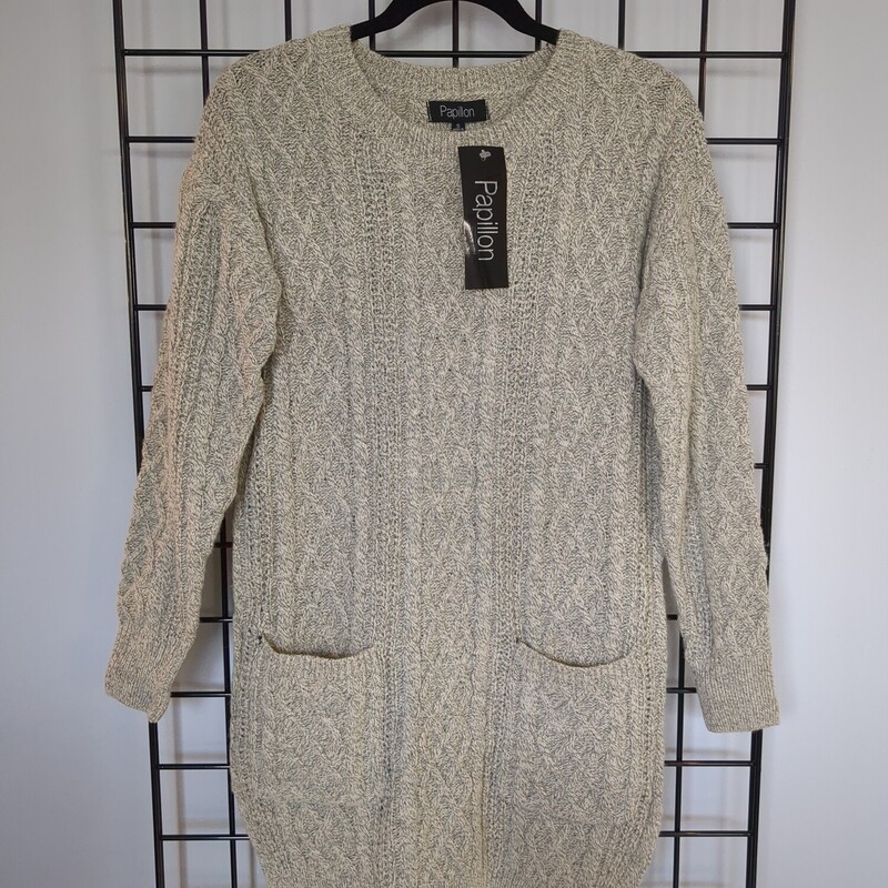 Papillon Sweater, Beige, Size: S
New with tags