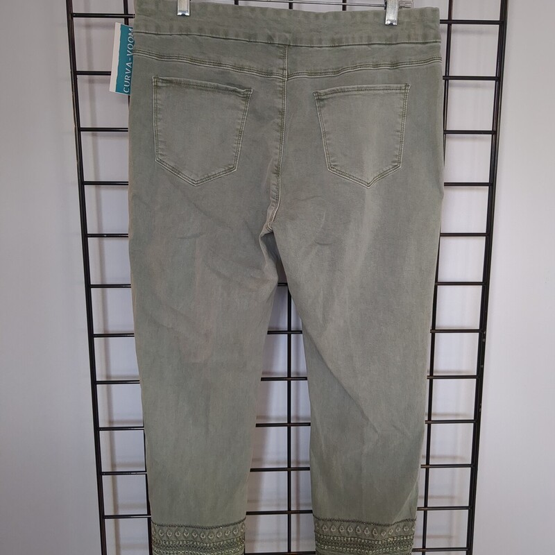 Tribal Jeans, Moss, Size: 12