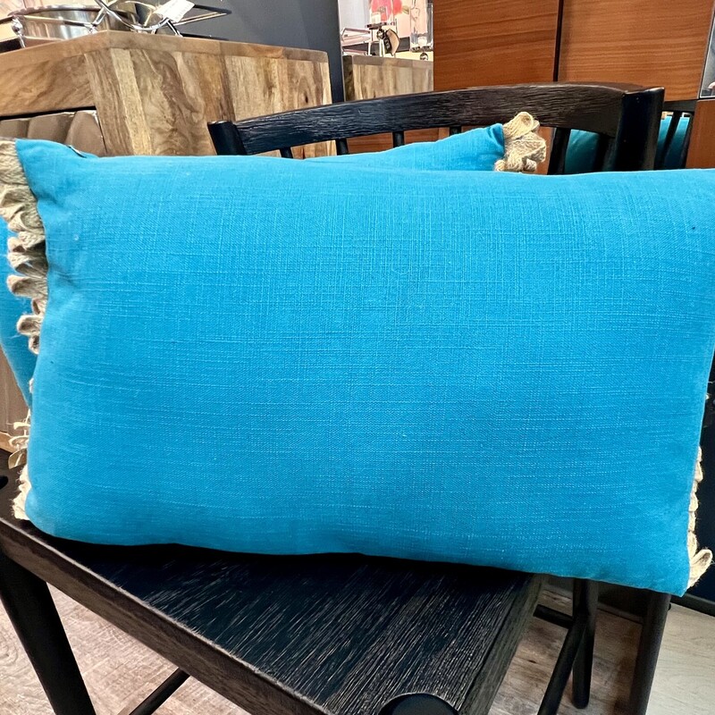 Teal Pillow, None, Size: None