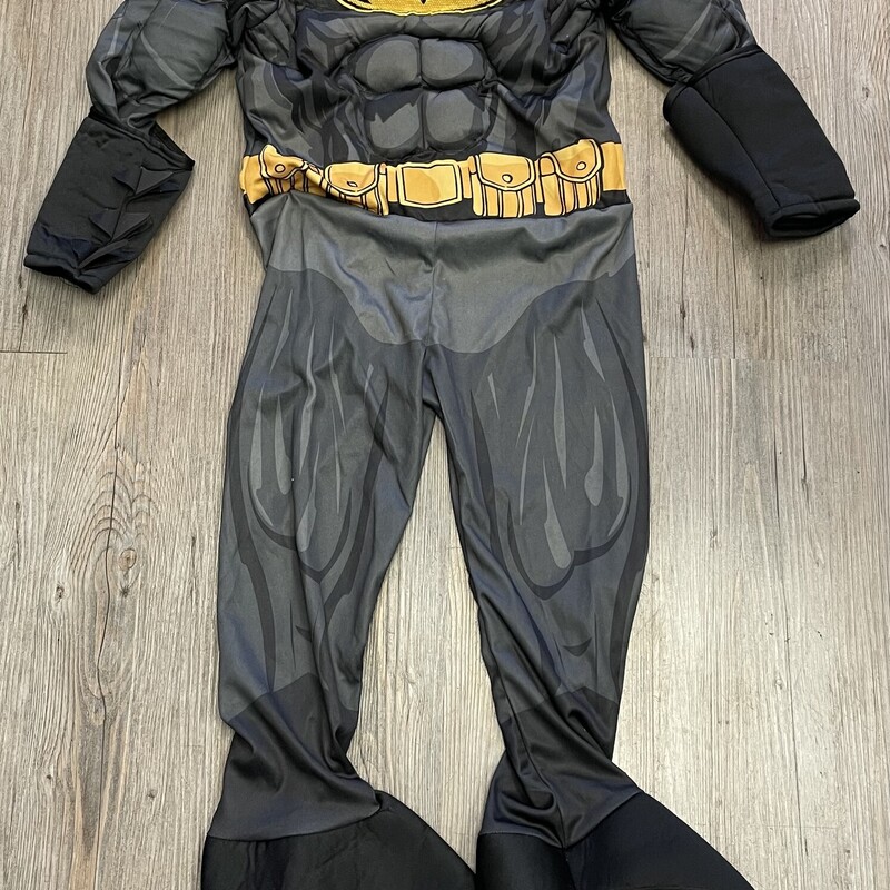 Batman Costumes, Blk/grey, Size: 5-6Y