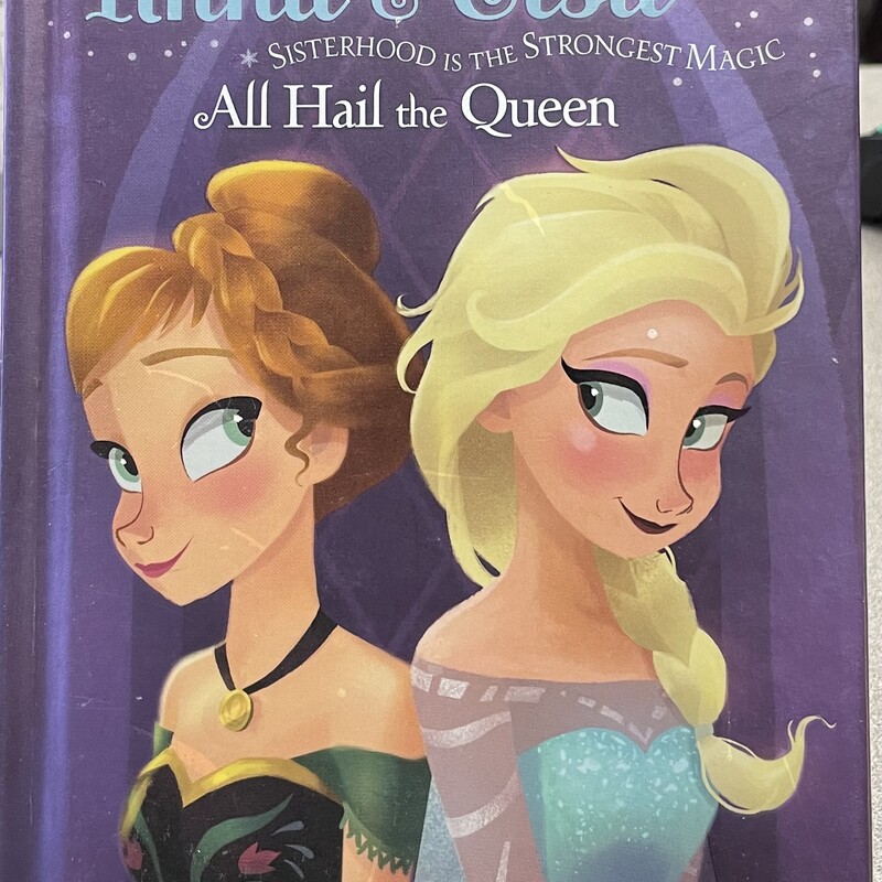 Disney Anna & Elsa - The Great Ice Engine, Purple, Size: Hardcover