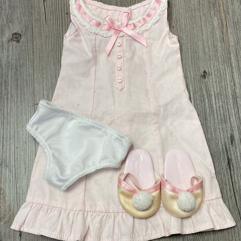 American Doll Dress Set, Pink, Size: 18 Inch
Maplelea Undie
