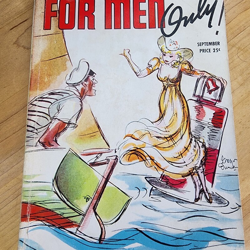 For Men Only, Magazine, Size: 1937