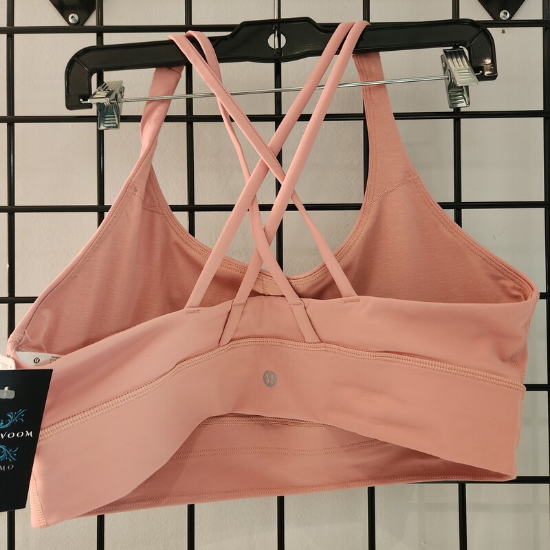 Lulu Lemon Energy Bra, Pink, Size: 14<br />
New with tags