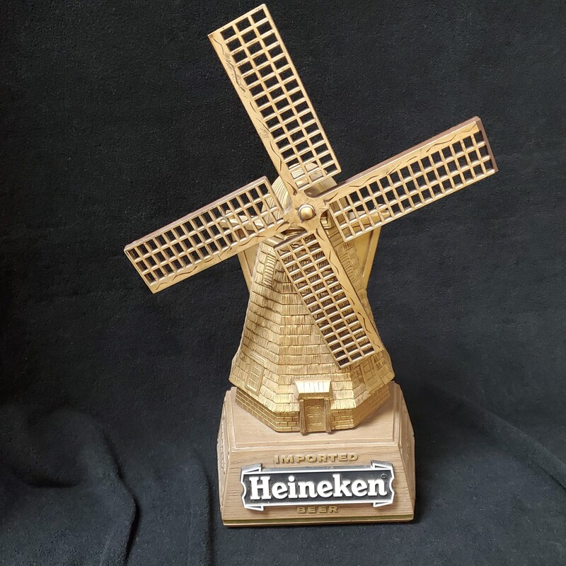 Heineken Windmill, Gold, Size: 21H