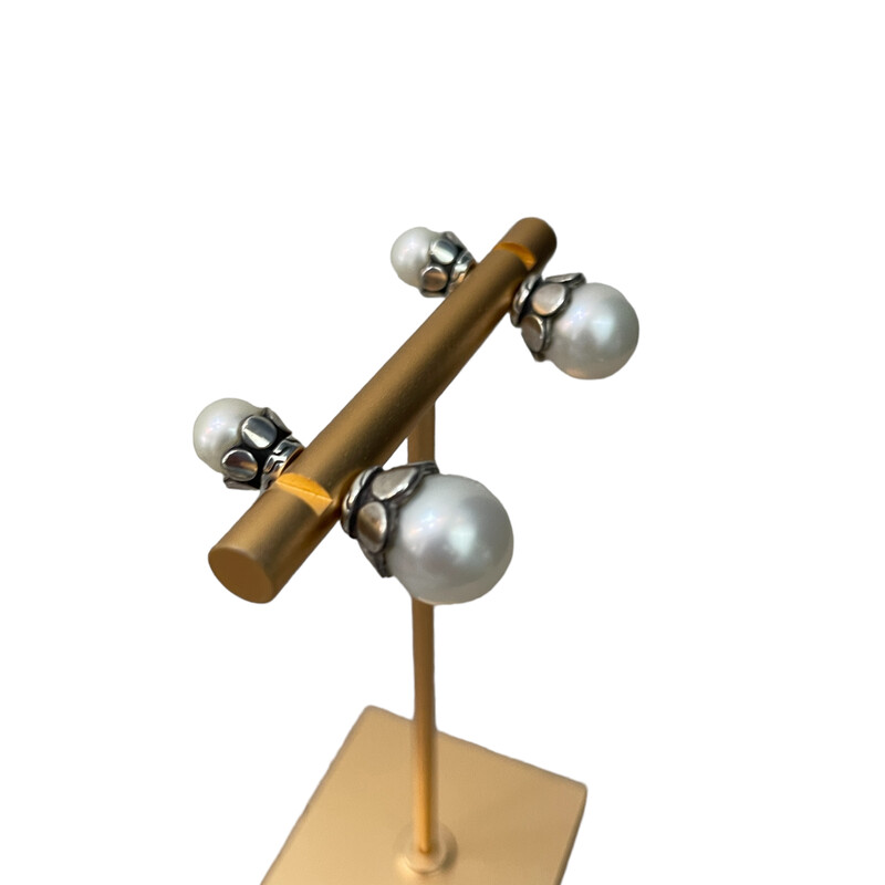 JohnHardy Dot Pearl Stud