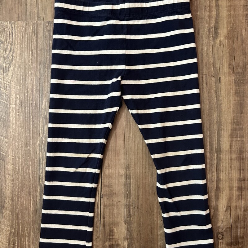 Primary Stripe Legging, Navy, Size: Toddler 3t