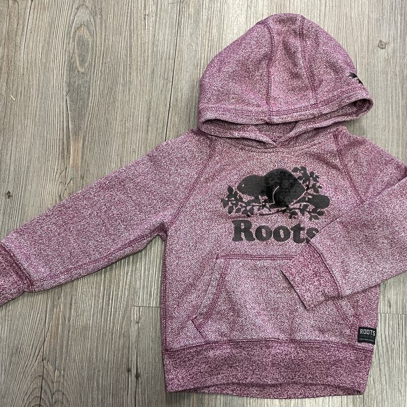 Roots Pullover Hoodie, Plum, Size: 2Y