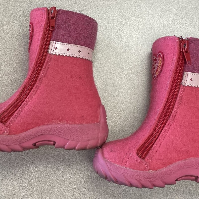 Kotofey Wool Boots, Pink, Size: 6T