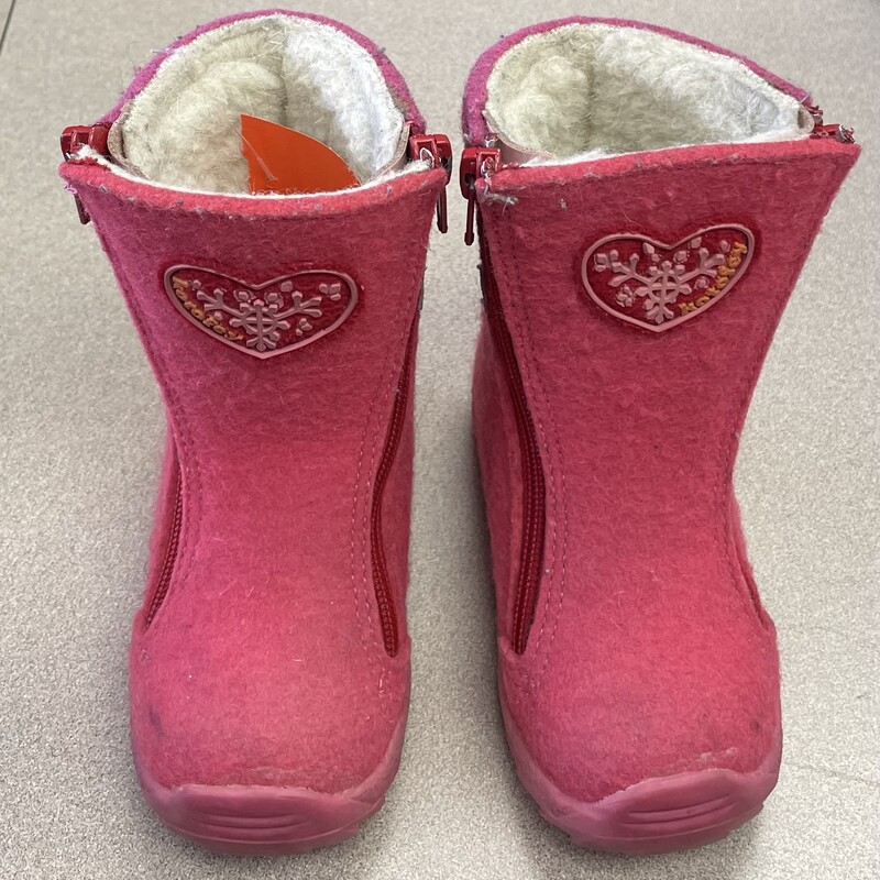 Kotofey Wool Boots, Pink, Size: 6T