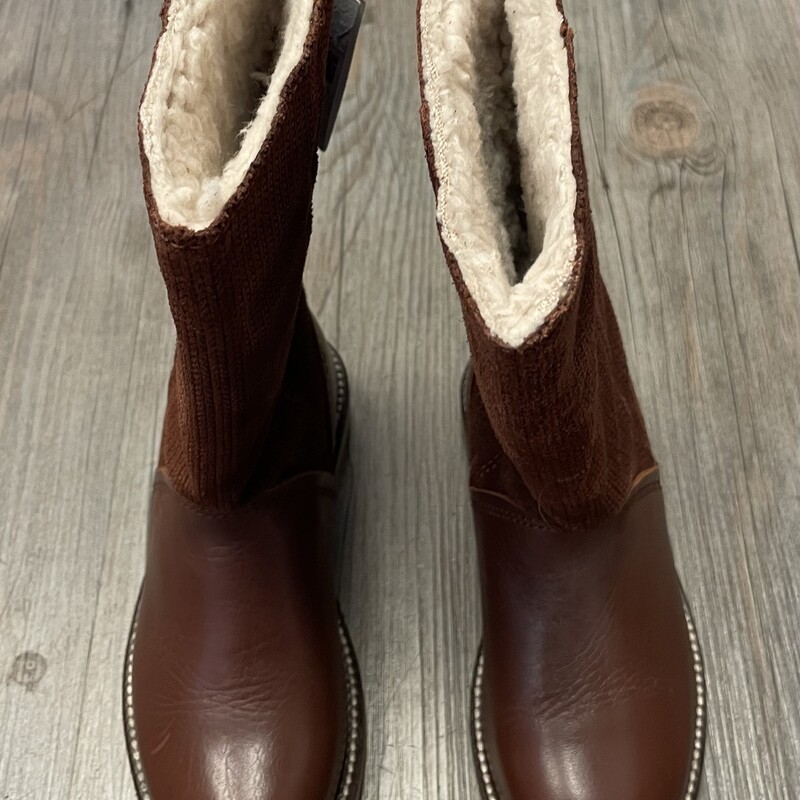 Zara Fall Boots, Brown, Size: 10.5T<br />
NEW  With Tag