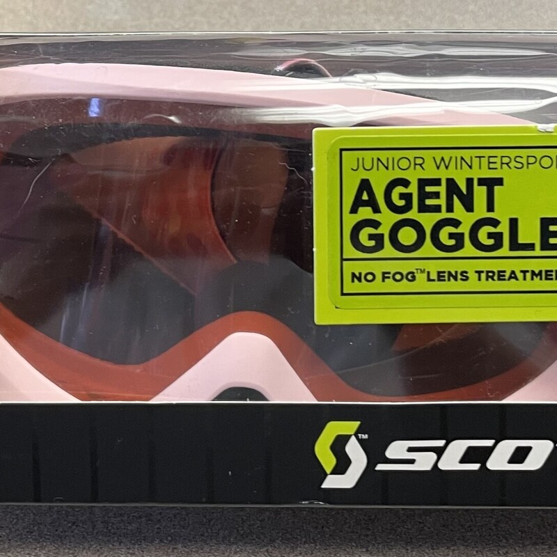 Ski Scott  Agent Goggle, Pink, Size: Junior