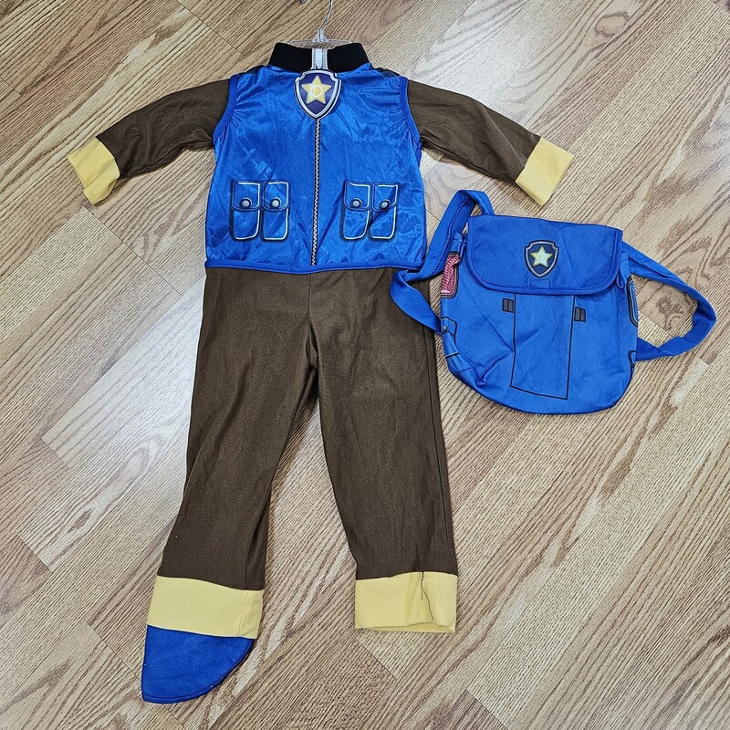 PAW PATROL COSTUME, BLUE, Size: TODDLER