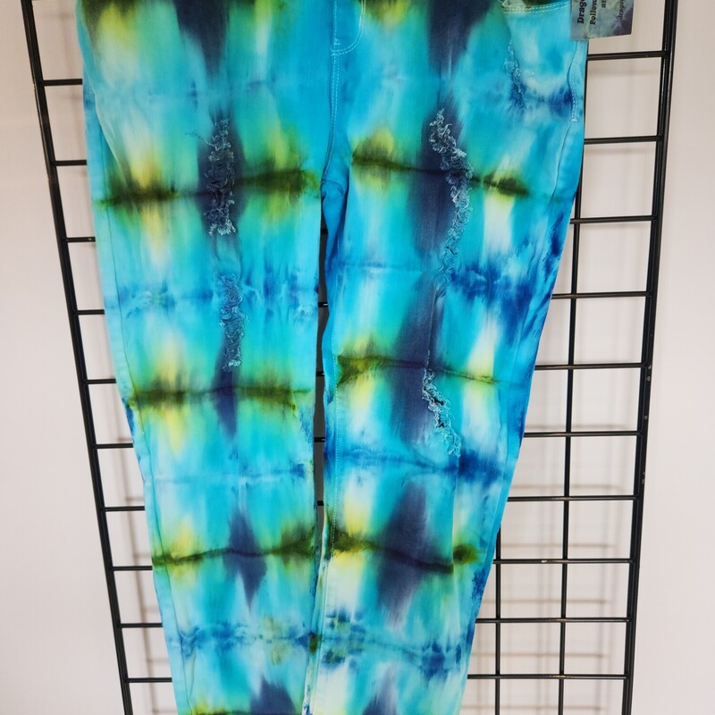 Bluenotes Hand Dyed Denim, Tie Dye, Size: 1X
hand dyed in Nanaimo, B.C One of a kind