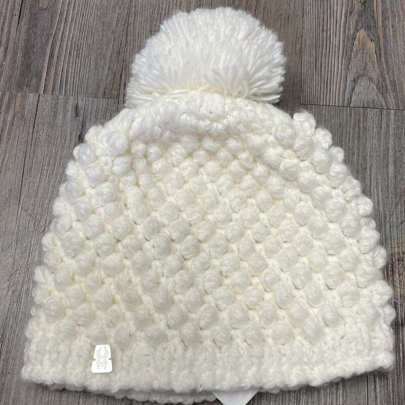 Spyder Knit Hat, White, Size: One Size