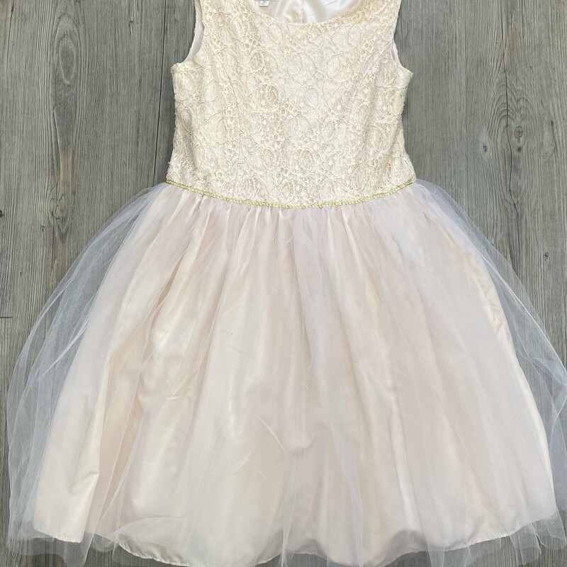Marmallata Dress, Peach, Size: 12Y