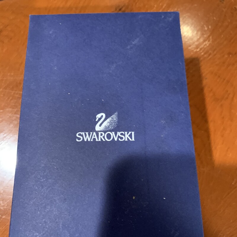 Swarovski Blue Rose (w/box)
