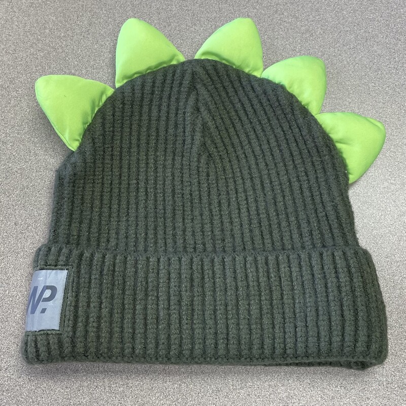 WP Knit Winter Hat, Green, Size: 2-6Y