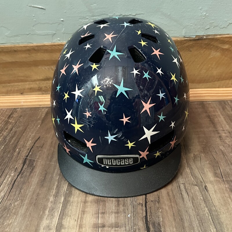 Nutcase Star Helmet ASIS, Navy, Size: Youth Xs