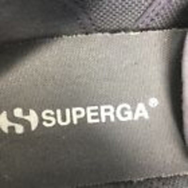 Superga, Grey, Size: 8