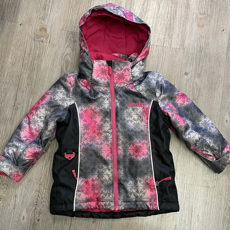 XMTN Winter Jacket, Fuchsia, Size: 4Y