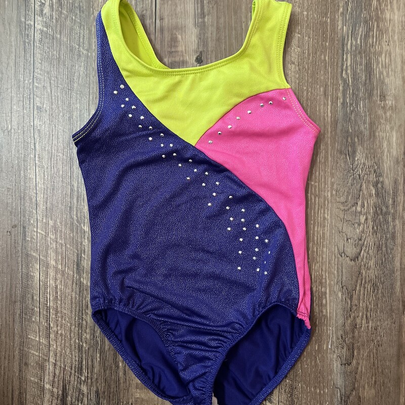 Freestyle Colorblock Leo, LimePurp, Size: Toddler 6t