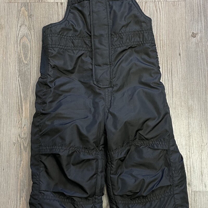 Gap Bib Snow Pants, Black, Size: 18-24M