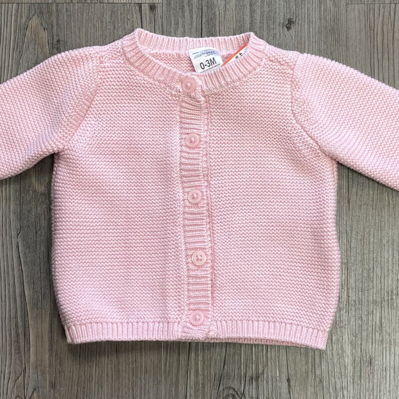 Carters Knit Cardigan, Pink, Size: 0-3M