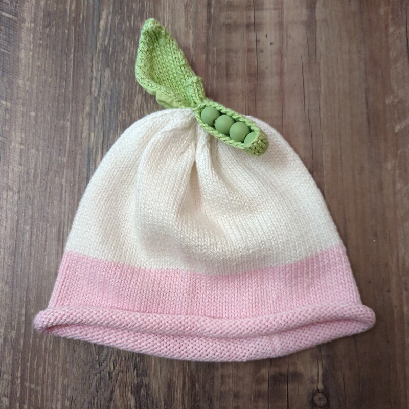 Sprout Beanie, White, Size: Baby O/S
