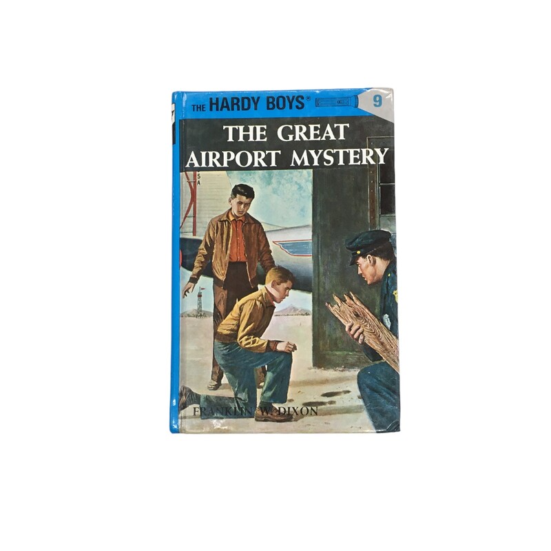 The Hardy Boys #9, Book: The Great Airport Mystery

Located at Pipsqueak Resale Boutique inside the Vancouver Mall or online at:

#resalerocks #pipsqueakresale #vancouverwa #portland #reusereducerecycle #fashiononabudget #chooseused #consignment #savemoney #shoplocal #weship #keepusopen #shoplocalonline #resale #resaleboutique #mommyandme #minime #fashion #reseller                                                                                                                                      All items are photographed prior to being steamed. Cross posted, items are located at #PipsqueakResaleBoutique, payments accepted: cash, paypal & credit cards. Any flaws will be described in the comments. More pictures available with link above. Local pick up available at the #VancouverMall, tax will be added (not included in price), shipping available (not included in price, *Clothing, shoes, books & DVDs for $6.99; please contact regarding shipment of toys or other larger items), item can be placed on hold with communication, message with any questions. Join Pipsqueak Resale - Online to see all the new items! Follow us on IG @pipsqueakresale & Thanks for looking! Due to the nature of consignment, any known flaws will be described; ALL SHIPPED SALES ARE FINAL. All items are currently located inside Pipsqueak Resale Boutique as a store front items purchased on location before items are prepared for shipment will be refunded.