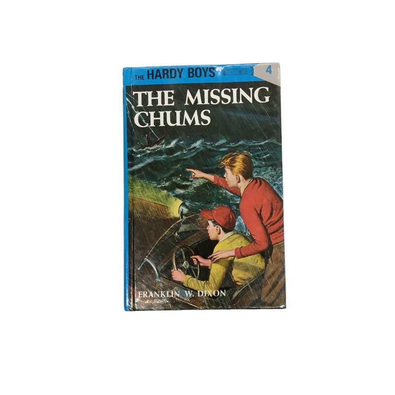 The Hardy Boys #4, Book: The Missing Chums

Located at Pipsqueak Resale Boutique inside the Vancouver Mall or online at:

#resalerocks #pipsqueakresale #vancouverwa #portland #reusereducerecycle #fashiononabudget #chooseused #consignment #savemoney #shoplocal #weship #keepusopen #shoplocalonline #resale #resaleboutique #mommyandme #minime #fashion #reseller                                                                                                                                      All items are photographed prior to being steamed. Cross posted, items are located at #PipsqueakResaleBoutique, payments accepted: cash, paypal & credit cards. Any flaws will be described in the comments. More pictures available with link above. Local pick up available at the #VancouverMall, tax will be added (not included in price), shipping available (not included in price, *Clothing, shoes, books & DVDs for $6.99; please contact regarding shipment of toys or other larger items), item can be placed on hold with communication, message with any questions. Join Pipsqueak Resale - Online to see all the new items! Follow us on IG @pipsqueakresale & Thanks for looking! Due to the nature of consignment, any known flaws will be described; ALL SHIPPED SALES ARE FINAL. All items are currently located inside Pipsqueak Resale Boutique as a store front items purchased on location before items are prepared for shipment will be refunded.