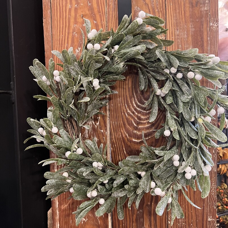 Sparkle Mistletoe Wreath