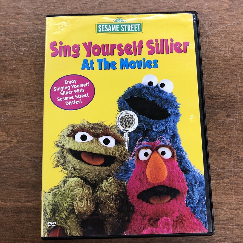 Sesame Street, Size: DVD, Item: GUC