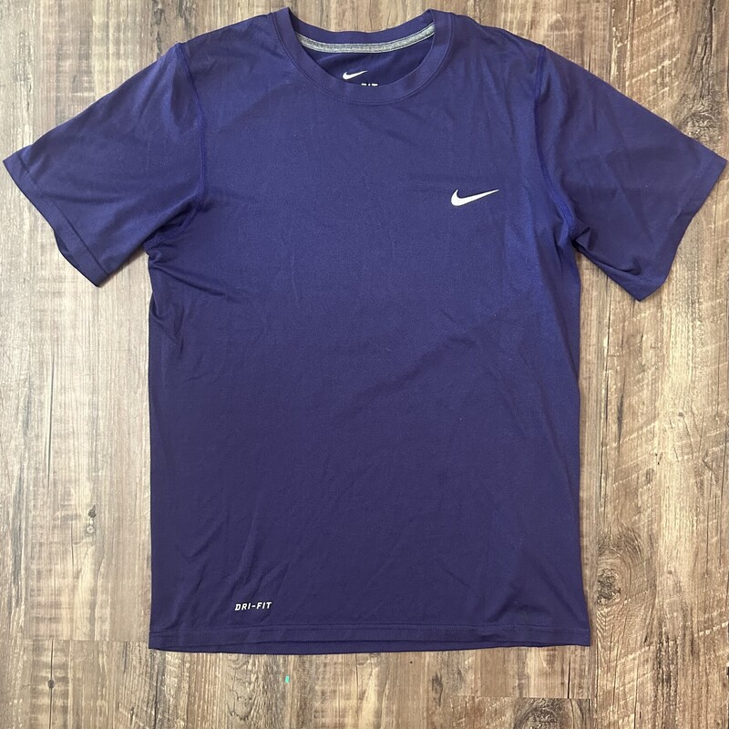 Nike Dri Fit Loose Tee, Purple, Size: Adult S