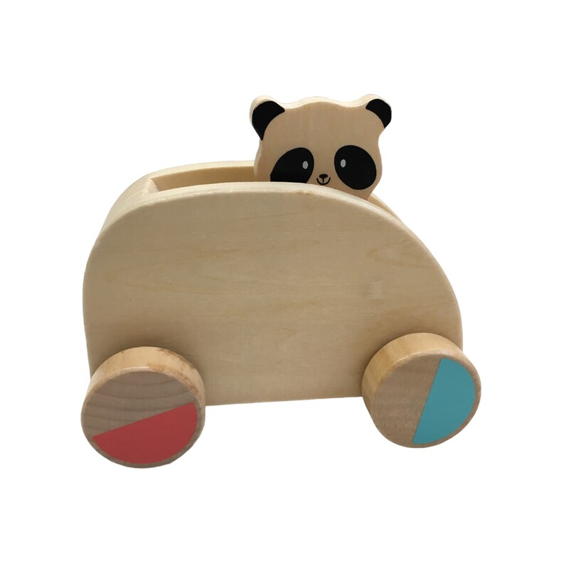 Wooden Panda Car