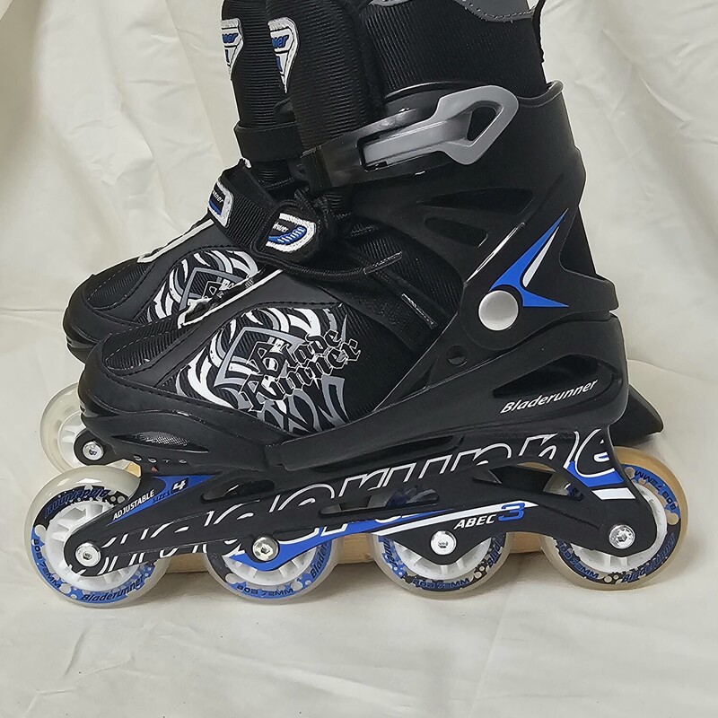 New With Tags Bladerunner Phoenix Adjustable Inline Skates, Boys Sizes: 5-8