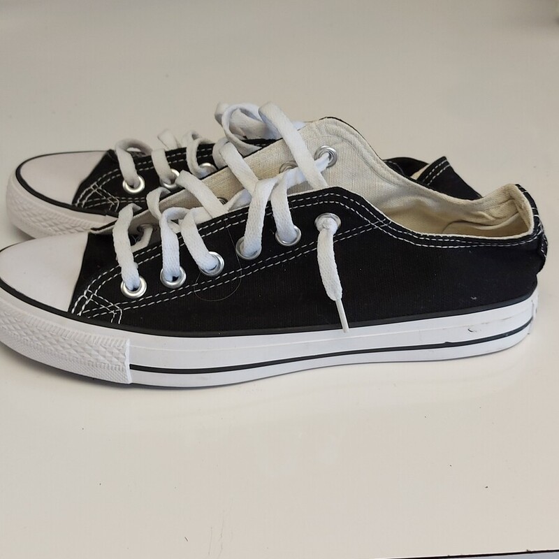 Converse Chuck Taylor, Blk/whi, Size: 8.5